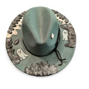 The haunted - custom painted hat